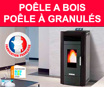 Poele granules livré et posé